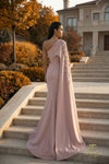 One-Shoulder Long Mother of the Bride Dress - 262M7275