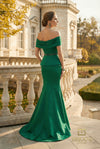 Off-Shoulder Long Mother of the Bride Dress - 262M7279