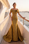 Off-Shoulder Long Evening Dress - 262E7069