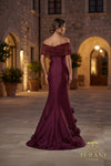 V-Neck Long Evening Dress - 262E7070
