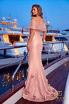 V-Neck Long Evening Dress - 262E7070