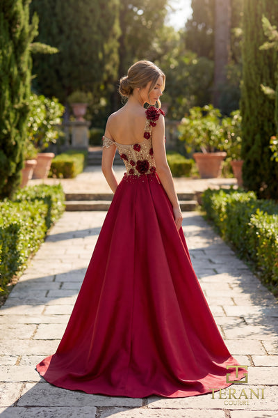 Long Evening Sheath Gown - 262E7097