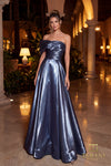 One-Shoulder Long Evening Dress - 262E7103