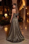 One-Shoulder Long Evening Dress - 262E7103