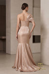 One-Shoulder Long Evening Dress - 262E7119