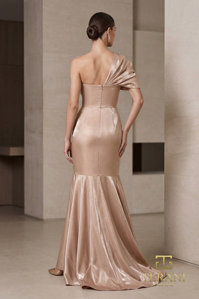 One-Shoulder Long Evening Dress - 262E7119