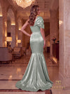 One-Shoulder Long Evening Dress - 262E7119