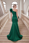 One-Shoulder Long Evening Dress - 262E7132