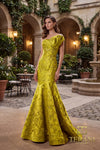 One-Shoulder Long Evening Dress - 262E7137