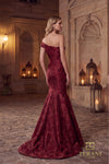 One-Shoulder Long Evening Dress - 262E7137