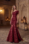 One-Shoulder Long Evening Dress - 262E7137