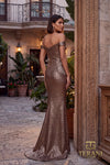 Off-Shoulder Long Evening Dress - 262E7146