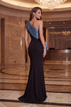 One-Shoulder Long Evening Dress - 262E7380