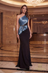 One-Shoulder Long Evening Dress - 262E7380