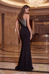 One-Shoulder Long Evening Dress - 262E7380