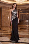 One-Shoulder Long Evening Dress - 262E7380