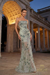 Long Pageant Sheath Gown - 262GL7176