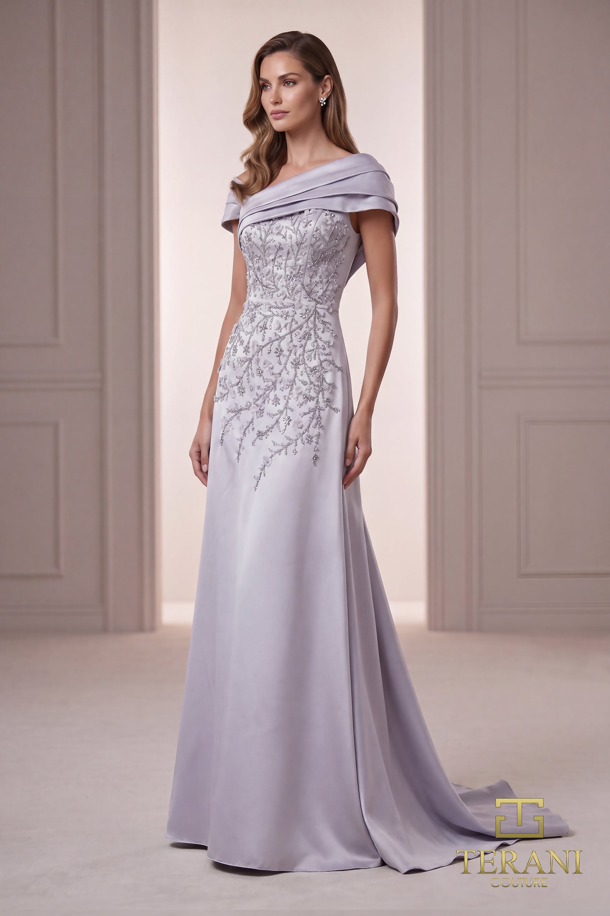 Long Mother of the Bride Dress - 262M7258