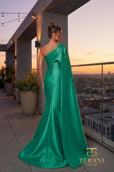 One-Shoulder Long Mother of the Bride Dress - 262M7275
