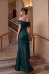 Off-Shoulder Long Mother of the Bride Dress - 262M7298
