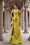 Off-Shoulder Long Mother of the Bride Dress - 262M7298