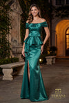 Off-Shoulder Long Mother of the Bride Dress - 262M7334
