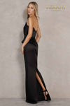 Off-Shoulder Sleeveless Long Gown - 2111P4066