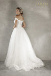 Ivory Off Shoulder Sweetheart Wedding Dress - 2215P0034