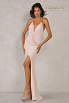 Sequined Backless Gown Open Back Sequin Dress - 2012p1294