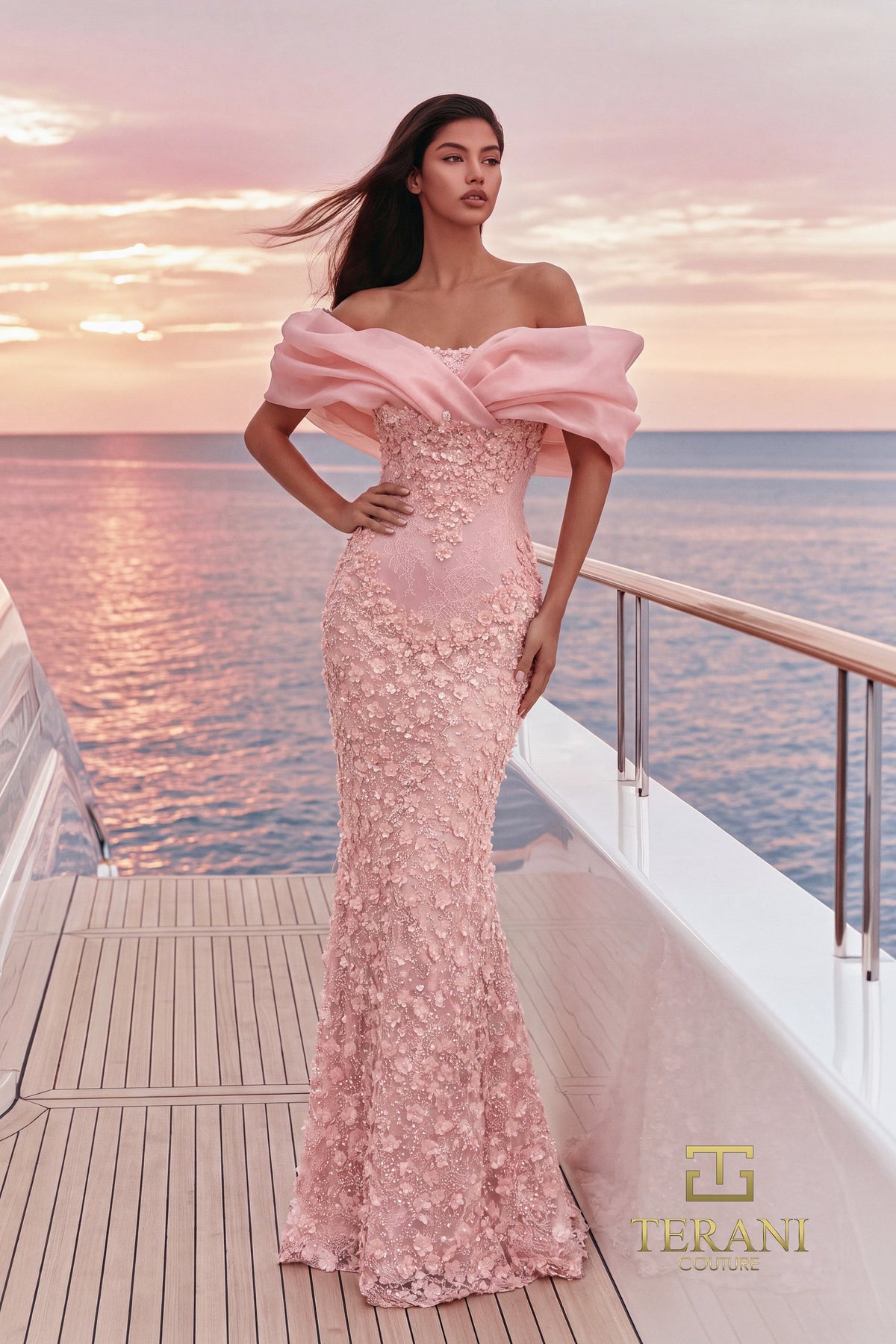 Terani Couture 271E8383 Blush