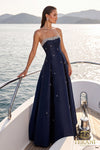 Terani Couture 271E8077 Navy