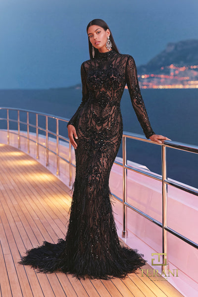 Terani Couture 271GL8377 Black