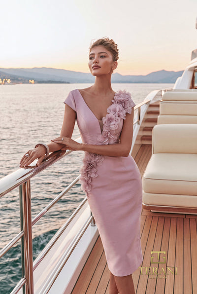 Terani Couture 271C8207 Mauve