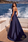 Terani Couture 271M8435 Navy