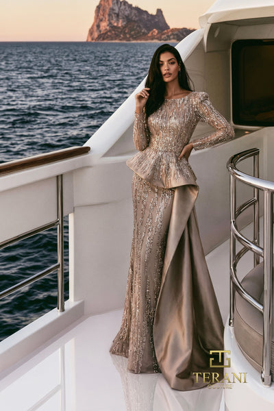 Terani Couture 271M8410 Wine