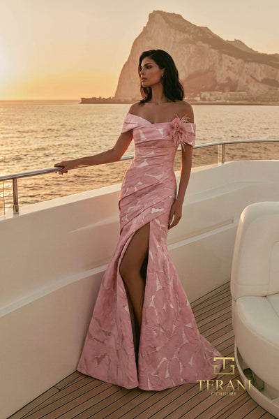 Terani Couture 271M8445 Pink