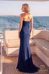 Terani Couture 271E8071 Navy