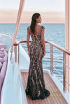 Terani Couture 271GL8326 Black Gold