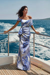 Terani Couture 271M8441 Sage Gold