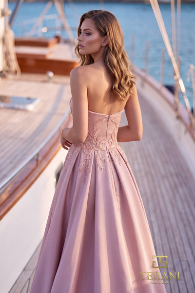 Terani Couture 271M8438 Rose