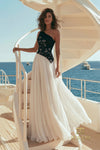 Terani Couture 271E8145 Black White