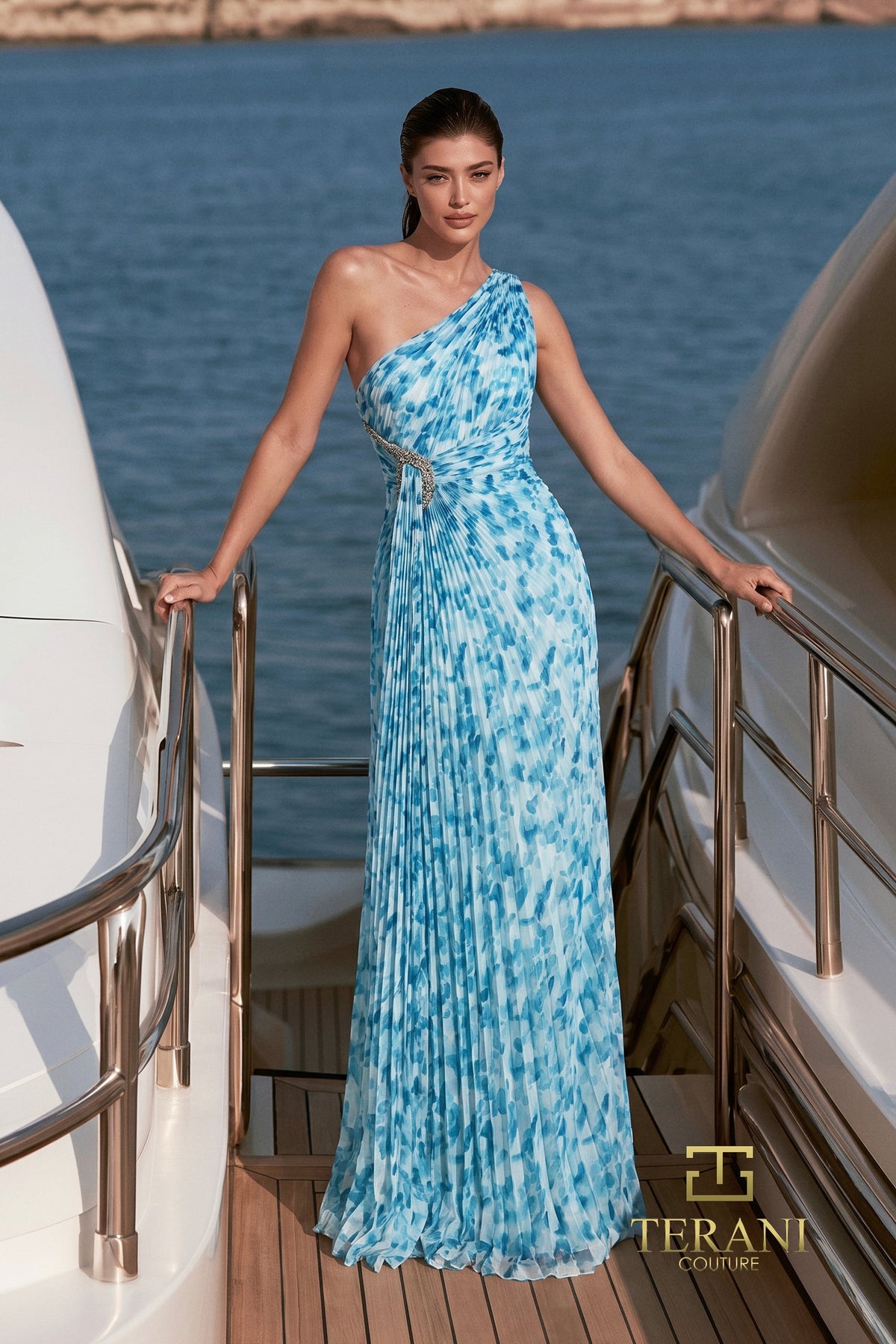 Terani Couture 271E8392 Turquoise