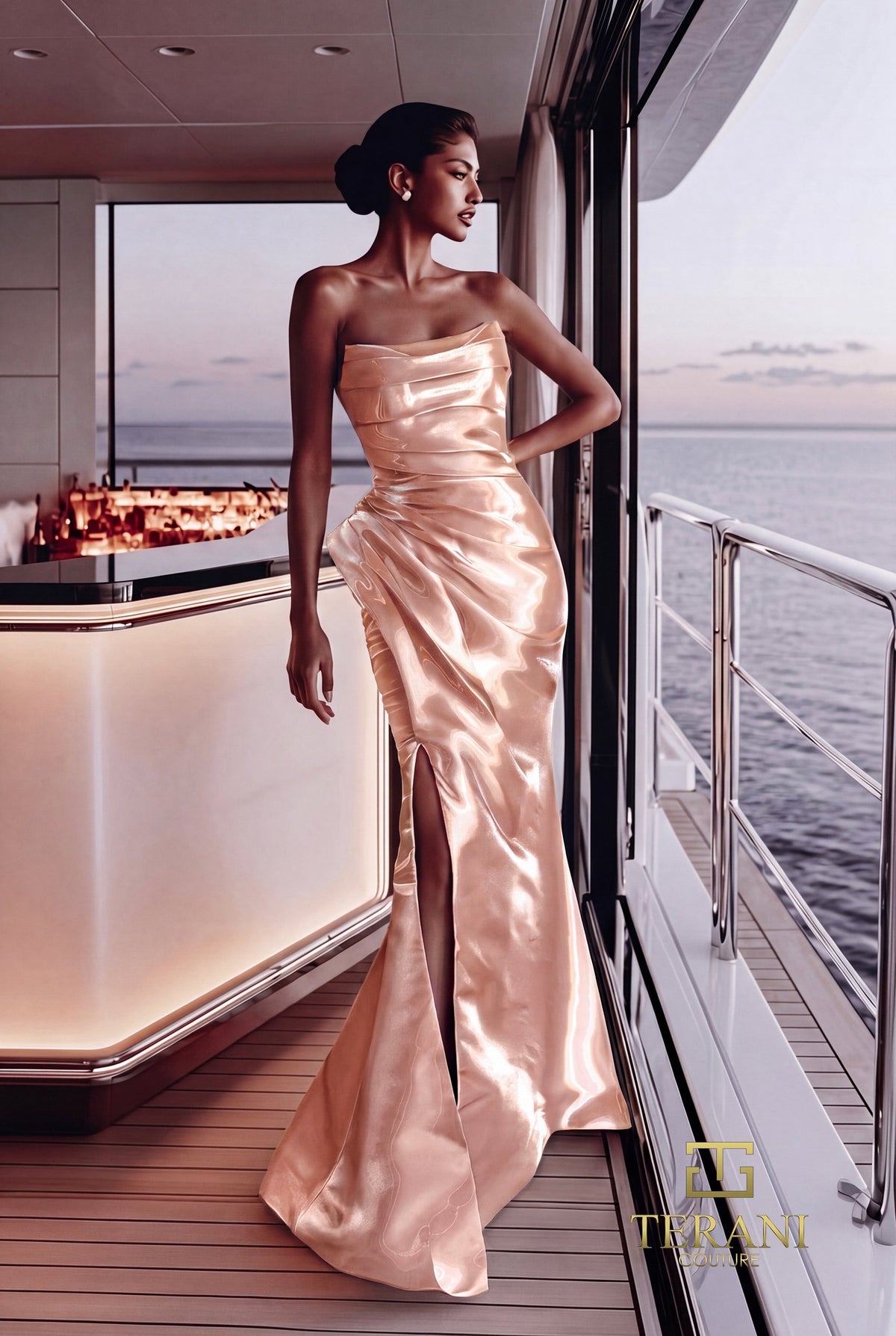 Terani Couture 271E9050 Blush