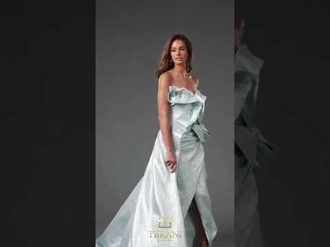 【新品】結婚式 お呼ばれ 二次会3way tulle ruffles dress Formal evening dress with long ruffle overskirt | 2011E2073