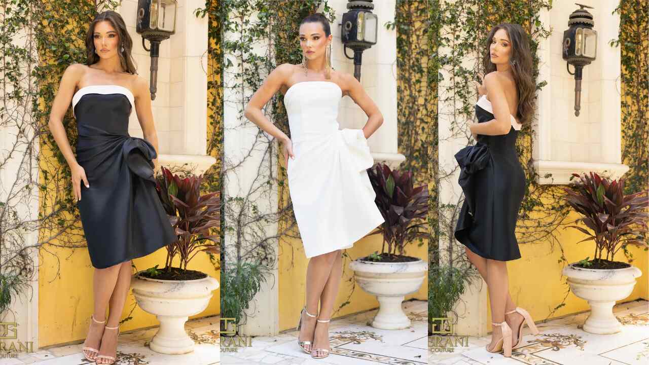 241P2136 Strapless Bodycon Sequins Long Prom Dress