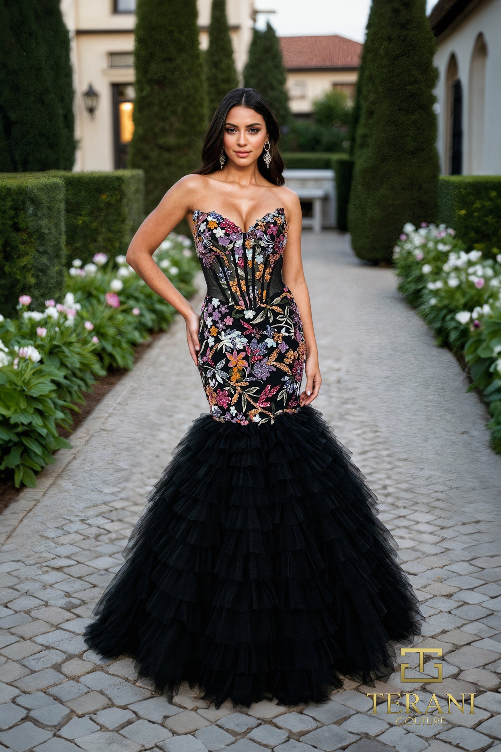 Sweetheart Tulle Mermaid Gown - 261P6603