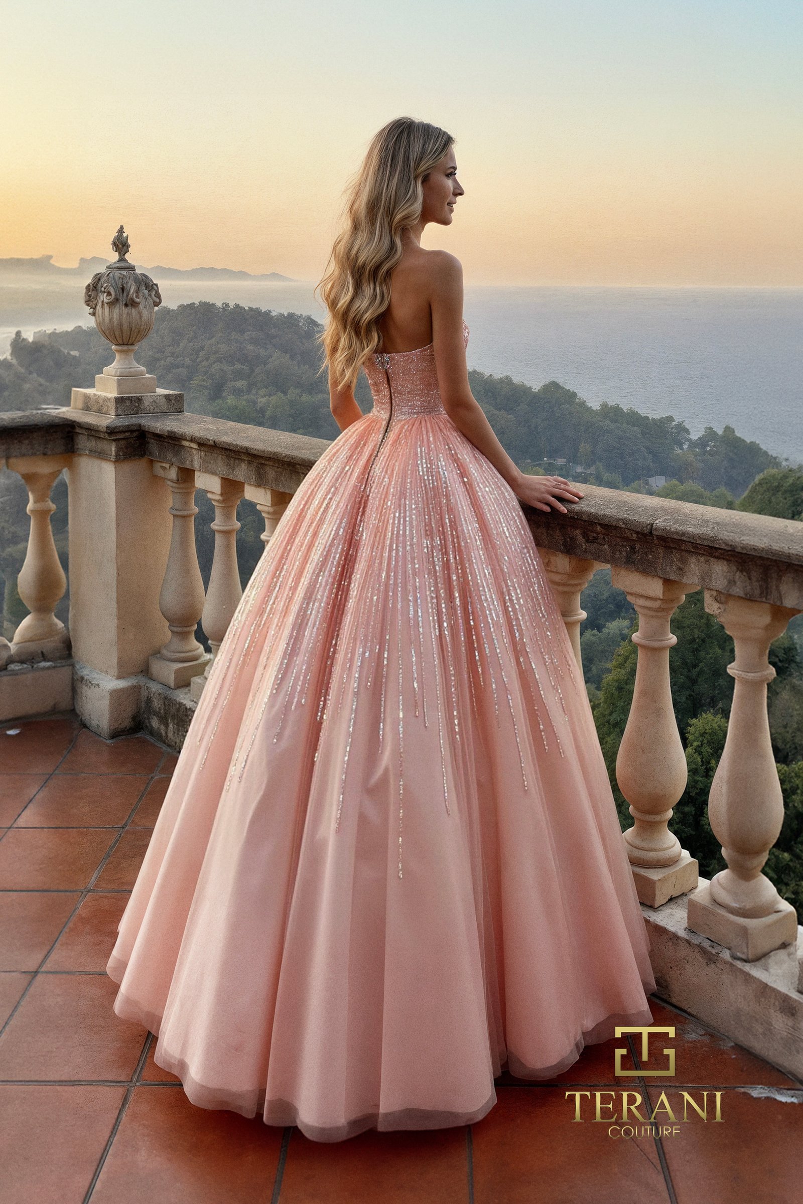 Sweetheart Beaded Tulle Ballgown – 261P6737