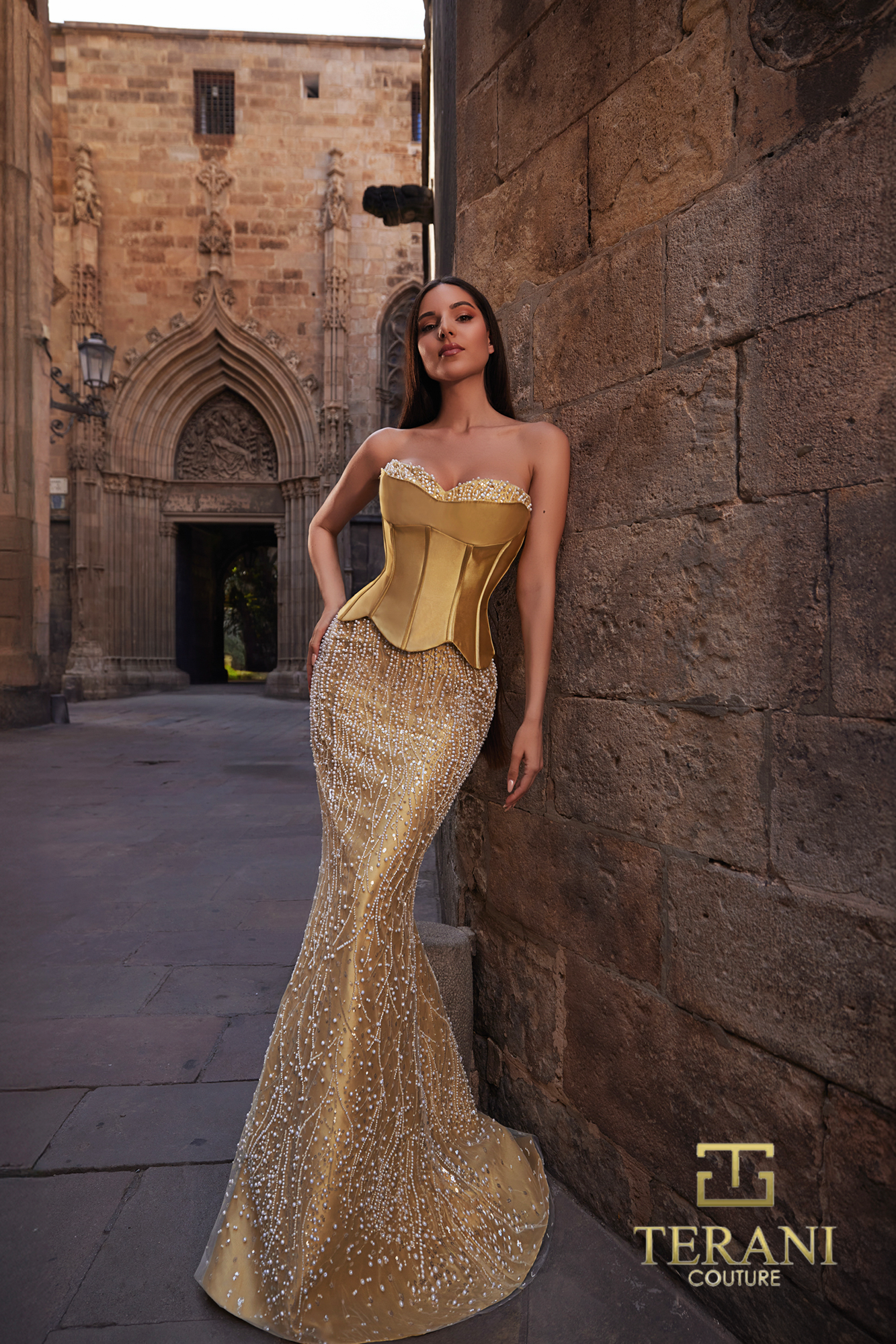 Sweetheart Mikado Mermaid Gown – 261E6238