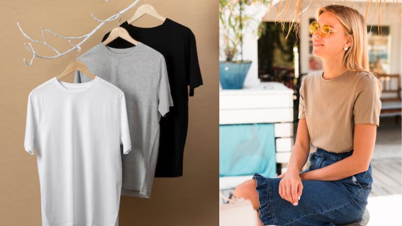 Aesthetic Basic Tees Outfits