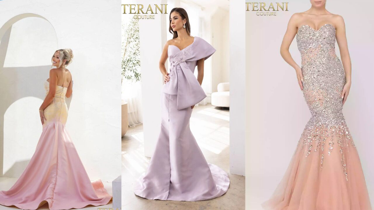 Beautiful Mermaid and trumpet dresses
